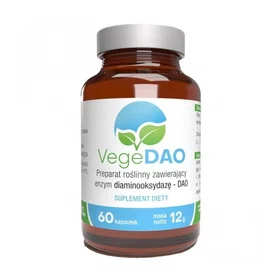 Vegedao Diamine Oxidase Enzyme 60 Capsules