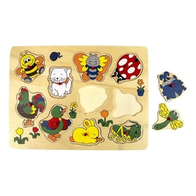 Playwood Animals around the House 10 Pieces