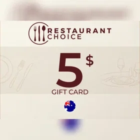 Restaurant Choice Gift Card 5 AUD