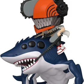 Funko POP! Rides Deluxe Chainsaw Man Reze & Beam Figure #147