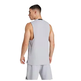 Adidas Designed For Training 3 Stripes Ärmlös T-shirt (Herr)