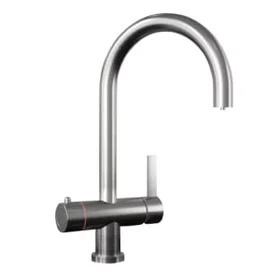 Carysil Brassware Twist Kitchen Mixer Tap 302656 (Brushed Steel)