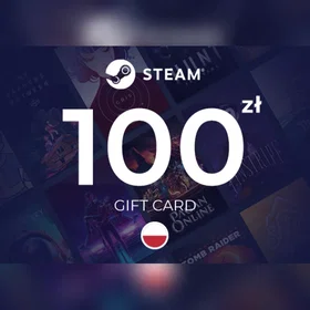 Steam Wallet Carte cadeau 100 PLN Clé