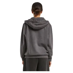 Build Your Brand Vintage Heavy Full Zip Sweatshirt (Kvinnors)