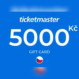 Ticketmaster Gavekort 5000 CZK