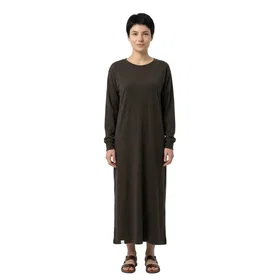 Makia Jane Knitted Long Sleeve Long Dress