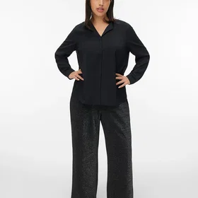 Vero Moda vmcBerlin MW Wide Glitter Byxor (Dam)