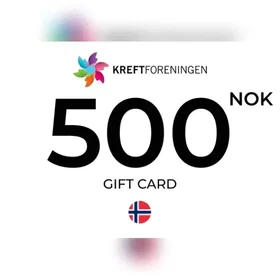 Kreftforeningen Gavekort 500 NOK