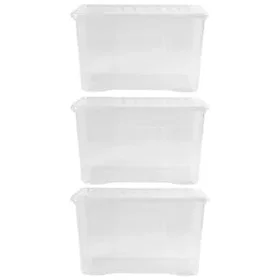 Wham! Storage Box with Lid 102L