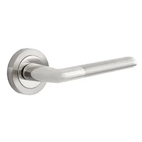 Designer Edwin Lever On Rose Door Handle