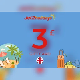 Jet2Holidays Gift Card 3 GBP