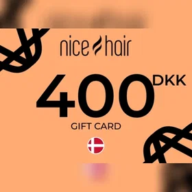 NiceHair.dk Gavekort 400 DKK