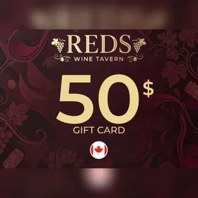 Reds Wine Tavern Gavekort 50 CAD