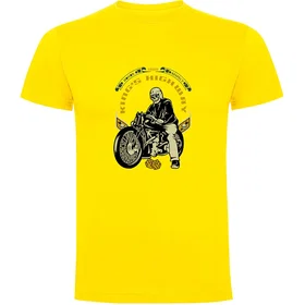 Kruskis Kings Highway Gul Kortärmad T-shirt (Herr)