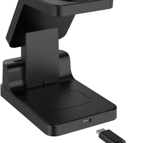 Groov-e Asteria Station de Charge Sans Fil 4-en-1