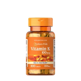 Puritan's Pride Vitamin K 100mcg 100 Tabletter