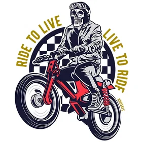 Kruskis Live To Ride Eco Kortärmad T-shirt (Unisexe)