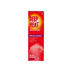 Deep Heat Heat Rub Cream 100g