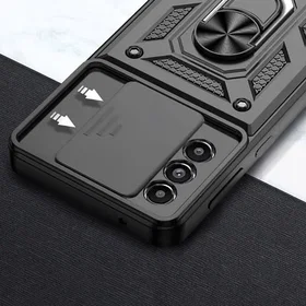 EF Defender Slide Ring Case pour Samsung Galaxy S25 FE