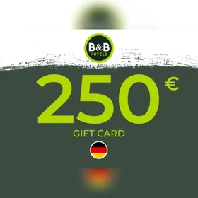B&B Gift Card 250 EUR