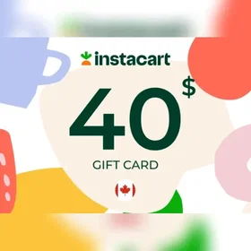 Instacart Gavekort 40 CAD