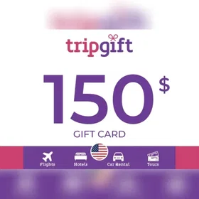 TripGift Gavekort 150 USD