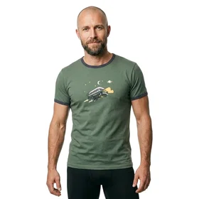 Ocun Classic Organic Magic Bus Kortärmad T-shirt (Herr)