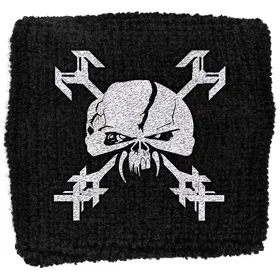 Iron Maiden Fabric Wristband The Final Frontier Face