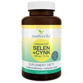 Medverita Sélénium + Zinc 200mcg 120 Gélules