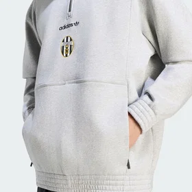 Adidas Juventus Eqt Halv Dragkedja Sweatshirt (Herr)