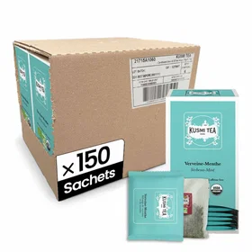 Kusmi Tea Verveine-Menthe tisane sachets