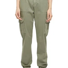 Urban Classics Bomull Twill Utility Byxor (Dam)
