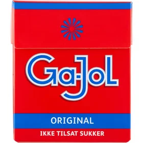 Ga-Jol Original Lakridspastiller Sukkerfri 23g