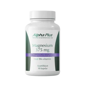 Alpha Plus Magnesium 375mg 90 Kapsler