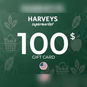 Harvey's Supermarkets Presentkort 100 USD