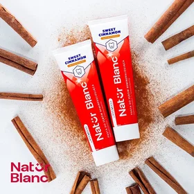Sylveco Natur Blanc Sweet Cinnamon Tannkrem 100ml