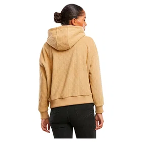Urban Classics Jacquard Velvet Oversized Full Zip Sweatshirt (Dam)