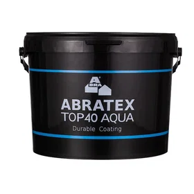 Abratex Top 40 Halvblank Metallfärg Tegelröd RAL742 10L
