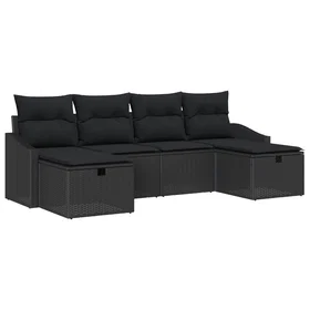 vidaXL Sofagruppe med Pute 6 Deler 3360654