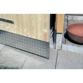 Rothley Wickes Checkerplate Aluminium Metal Sheet 1.50x600x1000mm