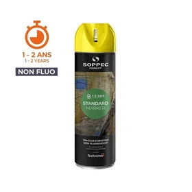 Soppec Forest Standard Marker Traceur Forestier Jaune 500ml
