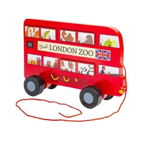 Bigjigs Toys London Bus Pull Along