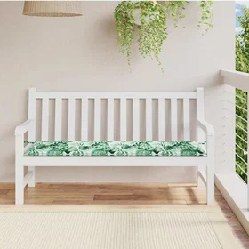 vidaXL Bänk kudde för utemöbler 150x50x3cm 361154
