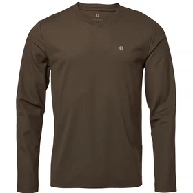 Chevalier Stalker Technical Long Sleeve T-shirt Fallow Brown (Herr)