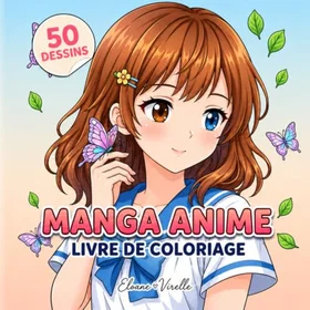 Manga Anime Livre De Coloriage