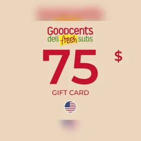 Goodcents Deli Gavekort 75 USD
