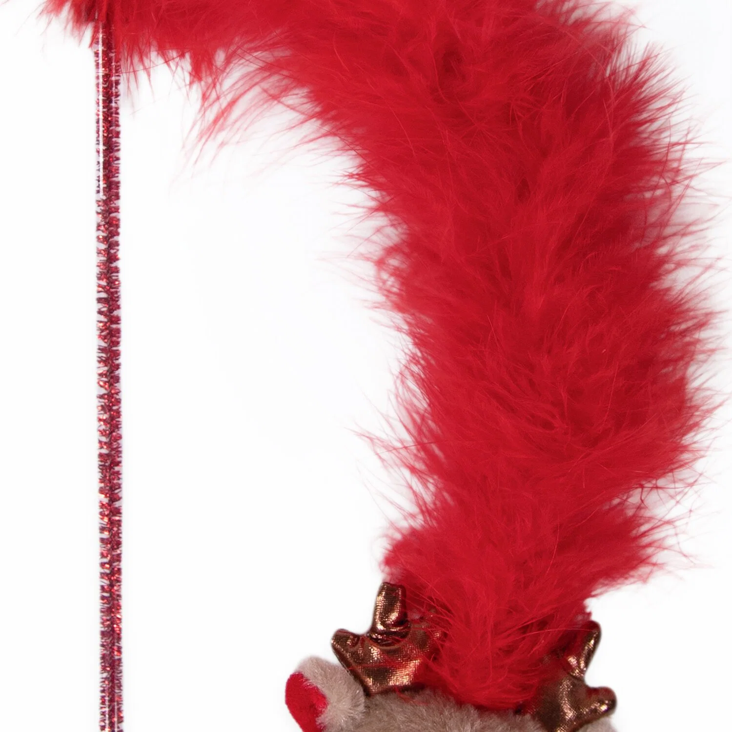 Rosewood Roxy Reindeer Teaser Catnip Toy 26cm