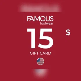 Famous Gavekort 15 USD