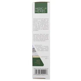 Medica Herbs Magnesium Zinc B6 60 Capsules