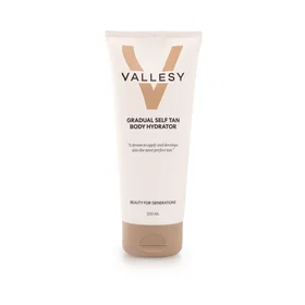 Vallesy Gradvis brun utan sol kroppshydratiserare 200ml